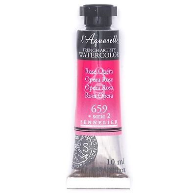 Aquarelle tube - 10ml - rose opéra - s2