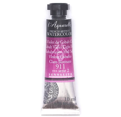 Aquarelle tube - 10ml - ton violet cobalt clair - s2