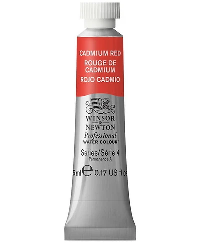 Aquarelle pro - 5ml - rouge de cadmium - s4