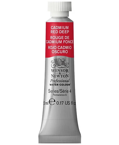 Aquarelle pro - 5ml - rouge de cadmium foncé - s4