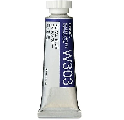 Watercolor Royal Blue Series C