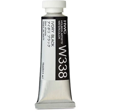 Watercolor Ivory Black Series A