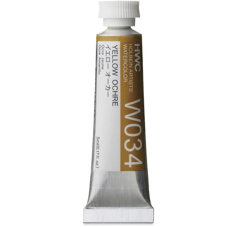 Aquarelle ocre jaune série a - 5ml