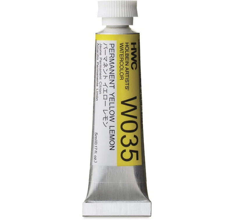 Aquarelle jaune citron permanent série a - 5ml