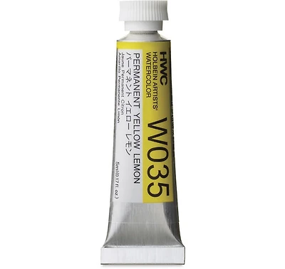 Aquarelle jaune citron permanent série a - 5ml