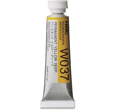 Aquarelle jaune foncé permanent série a - 5ml