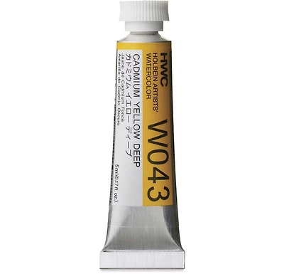 Aquarelle jaune de cadmium foncé série c - 5ml