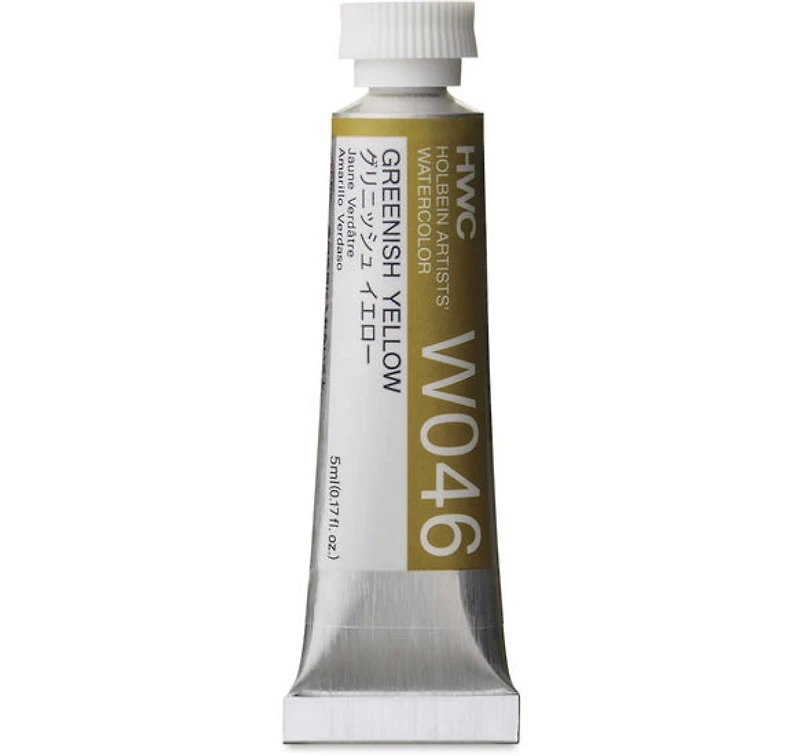 Aquarelle jaune verdâtre série c - 5ml