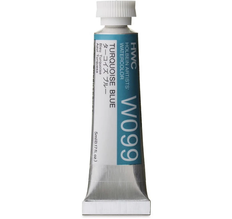 Aquarelle bleu turquoise série b - 5ml
