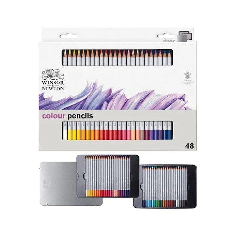 Ens. 48 crayons de couleur studio