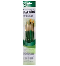 Synthetic paintbrush set - taklon gold - sh (4)