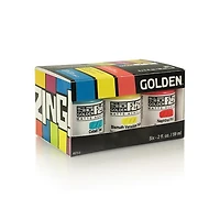 Ens. acrylique soflat - couleurs zinc (6)