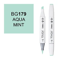 Marqueur touch pointe pinceau menthe aqua