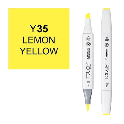 Touch Brush Marker Lemon Yellow