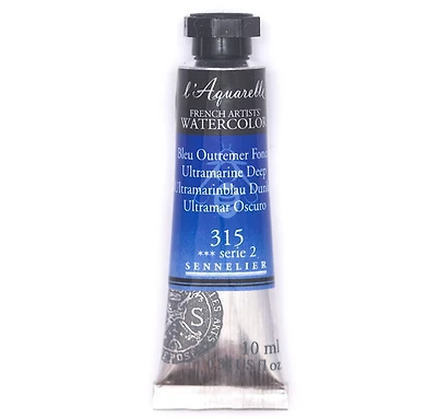 Aquarelle tube - 10ml - bleu outremer foncé - s2