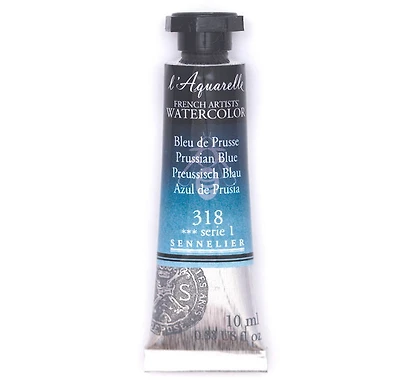 Aquarelle tube - 10ml - bleu de prusse - s1