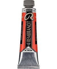 Huile rembrandt  rouge transparent moyen - 40ml série 3