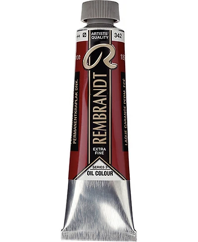 Huile rembrandt laque garance permanente foncée - 40ml série 3