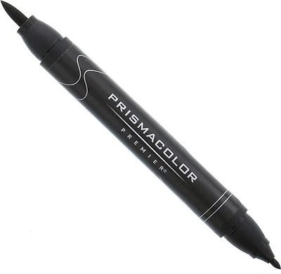 Marqueur double pointe pinceau premier noir