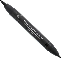 Marqueur double pointe pinceau premier noir