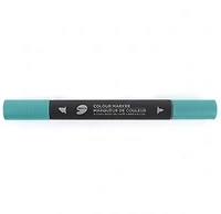 Twin tips marker turq.green light