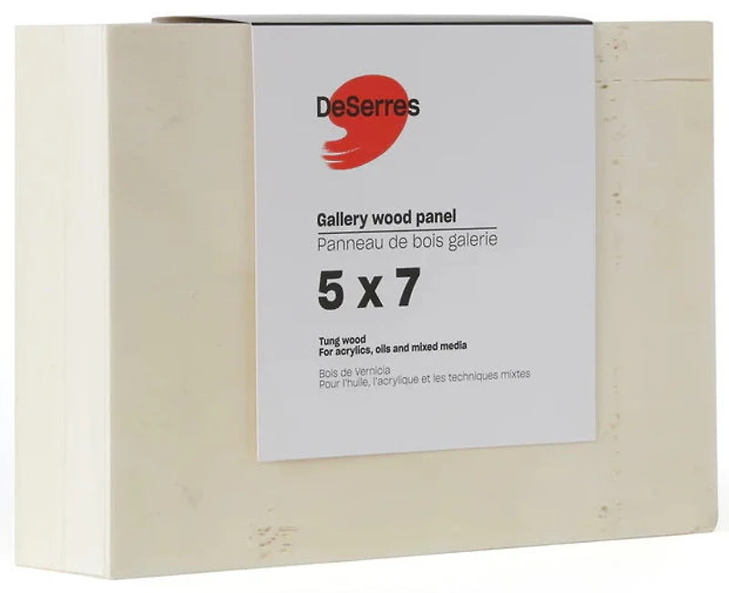 Panneau de bois - galerie - 5 x 7 pouces