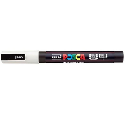 Marqueur posca conique pc-3m blanc