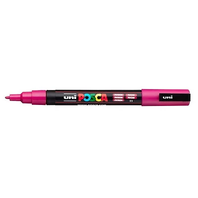 Marqueur posca conique pc-3m fuchsia