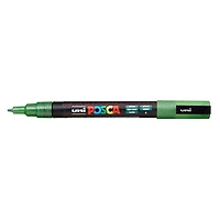 Marqueur posca conique pc-3m vert pailleté