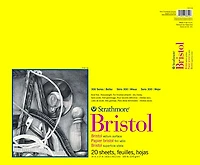 Bloc papier bristol - velin - 14x17po (20f)