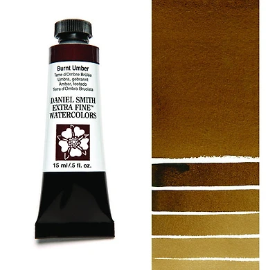 Aquarelle tube terre d'ombre brulée  s1 - 15ml