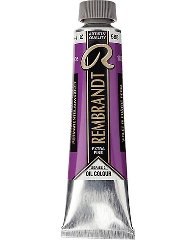 Huile rembrandt  violet bleu permanent - 40ml série 3