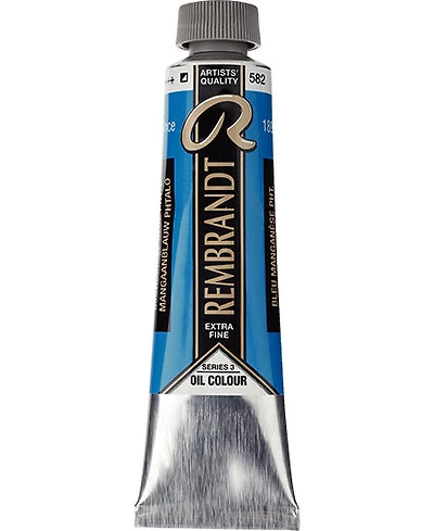 Rembrandt OIl Manganese Blue Phthalo - 40ML Series 3