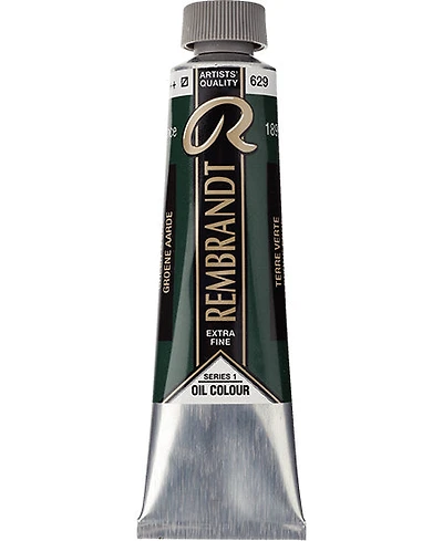 Huile rembrandt  terre verte - 40ml série 1