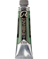 Huile rembrandt  vert oxyde chrome - 40ml série 3