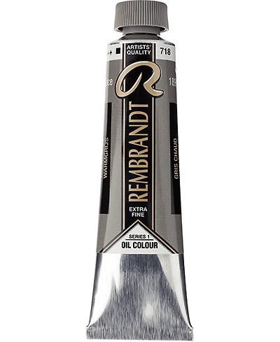 Huile rembrandt  gris chaud - 40ml série 1