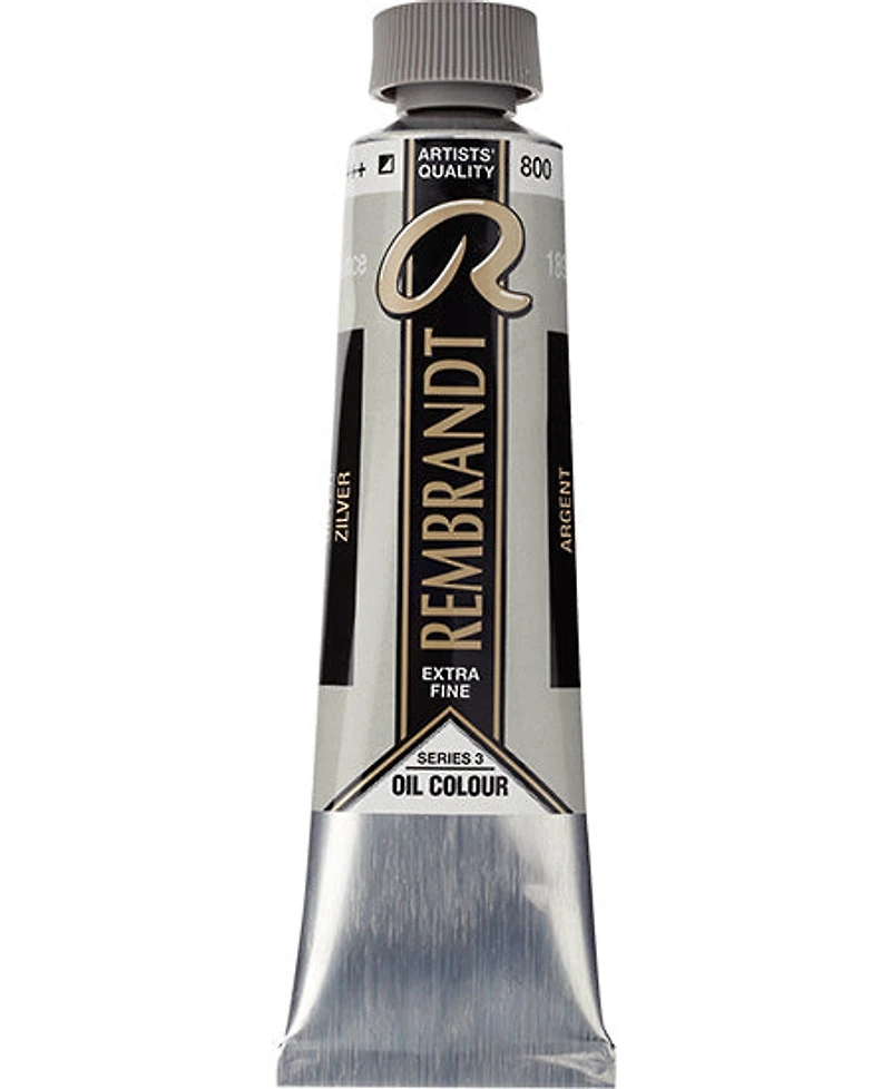Huile rembrandt argent - 40ml série 3