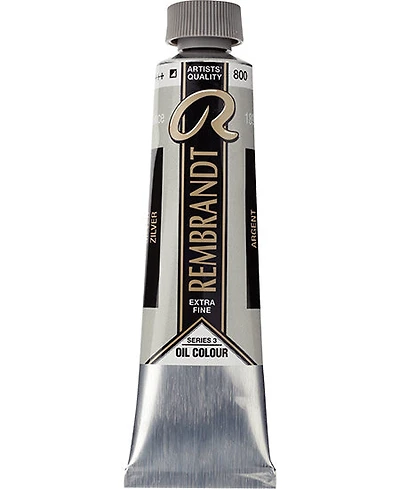 Huile rembrandt argent - 40ml série 3