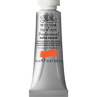 Professional watercolour - 14ml - winsor orange red shade - s1
