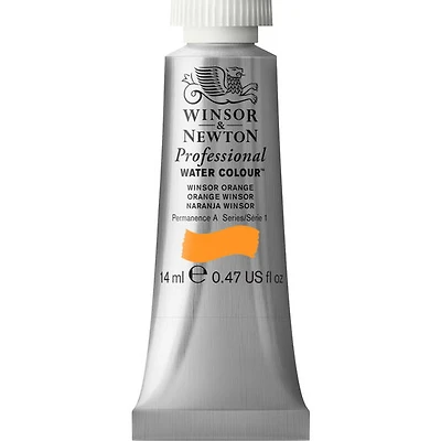 Aquarelle pro - 14ml - orange winsor - s1