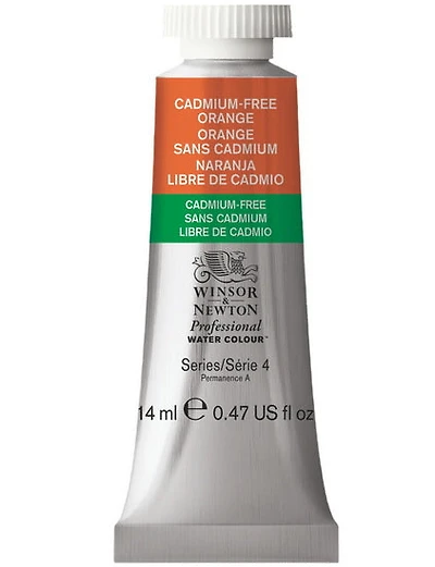 Aquarelle pro - 14ml - orange sans cadmium - s4