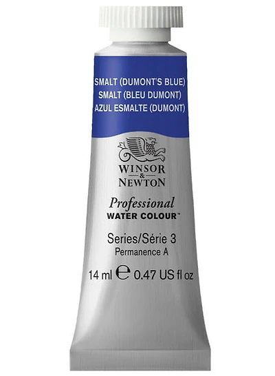 Aquarelle pro - 14ml - smalt bleu dumont - s3