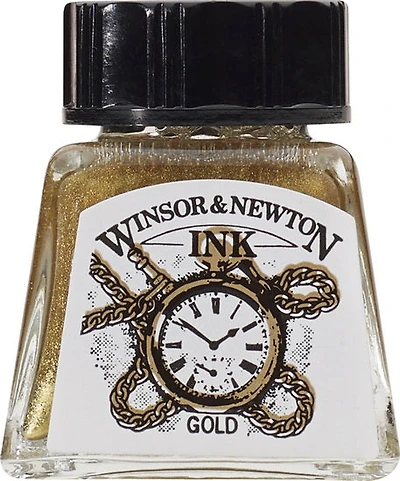 Drawing ink Gold - 14ml