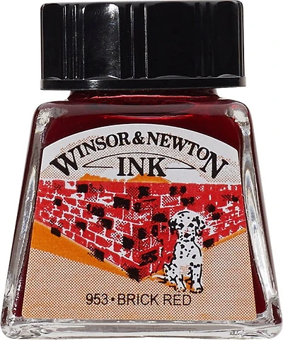 Drawing ink Brick Red - 14ml