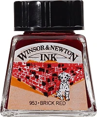 Drawing ink Brick Red - 14ml