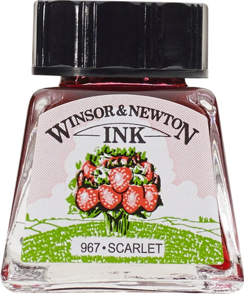 Drawing ink Scarlet - 14ml