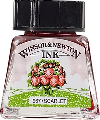 Drawing ink Scarlet - 14ml