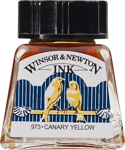Drawing ink Canary Yellow - 14ml