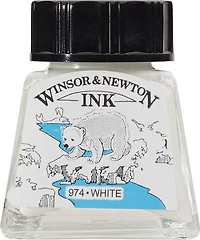Drawing ink White - 14ml