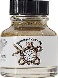 Encre à dessin or - 30ml